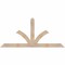 Ekena Millwork Richland Smooth Timber Gable Bracket, Douglas Fir, 60"W x 27"H x 1 1/2"D x 3 1/2"F, 11/12 Pitch GBW060X27X0204RIC00SDF - alternate 1